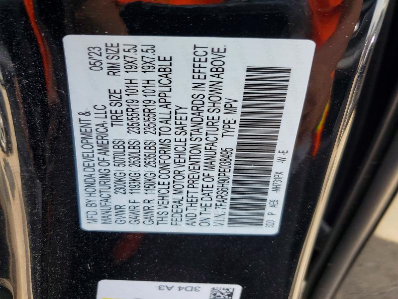 Aukcja sprzedaży 2023 Honda Cr-v, vin: 7FARS6H90PE038495, numer aukcji: 60506946