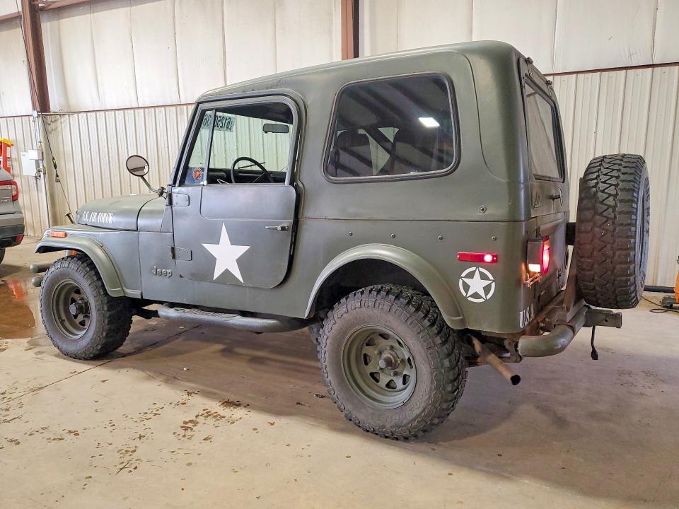 Aukcja sprzedaży 1977 Jeep Wrangler Sahara 4wd, vin: J7F93EA039484, numer aukcji: 61250236