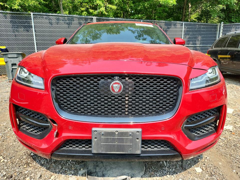 2017 Jaguar F-pace მანქანა იყიდება აუქციონზე, vin: SADCL2BV2HA896501, აუქციონის ნომერი: 61399186