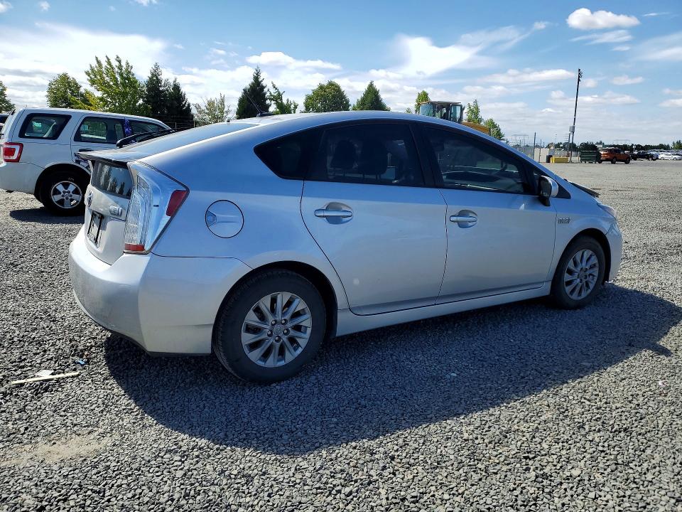 Продаж на аукціоні авто 2012 Toyota Prius Plug-in Hybrid, vin: JTDKN3DP8C3002424, номер лоту: 59369916