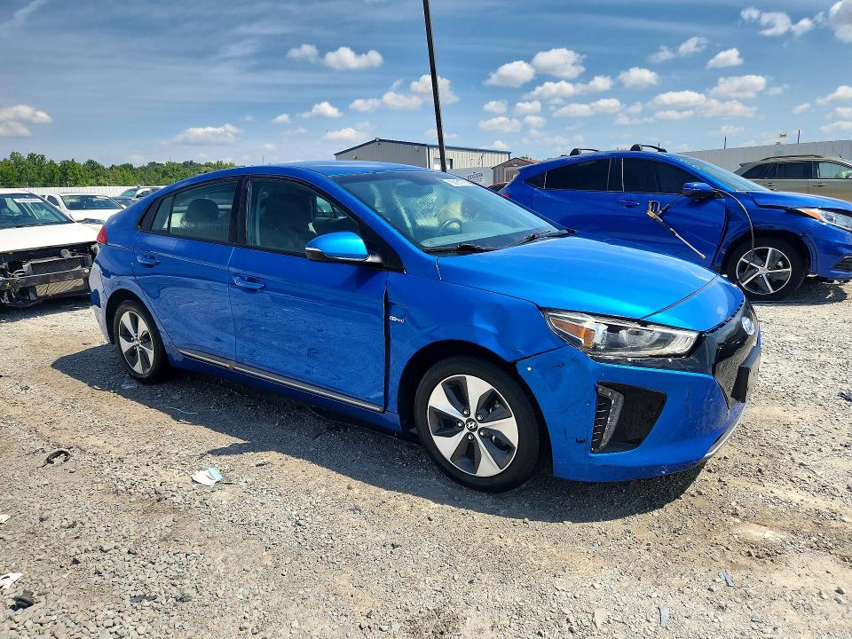 Продажа на аукционе авто 2018 Hyundai Ioniq Electric, vin: KMHC75LH9JU027128, номер лота: 63181936