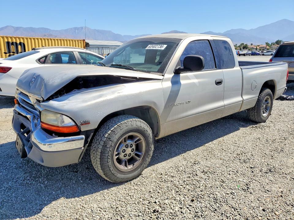 2000 Dodge Dakota მანქანა იყიდება აუქციონზე, vin: 1B7GL22X3YS637282, აუქციონის ნომერი: 63402736