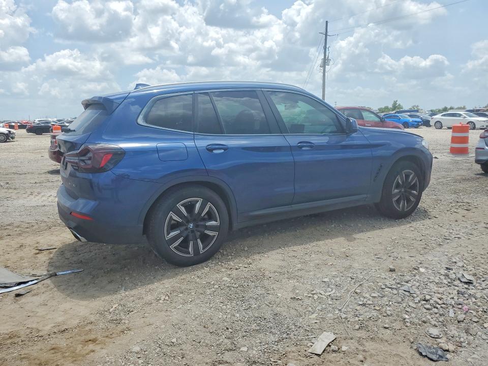 Aukcja sprzedaży 2022 Bmw X3, vin: 5UX43DP09N9J50826, numer aukcji: 62750496