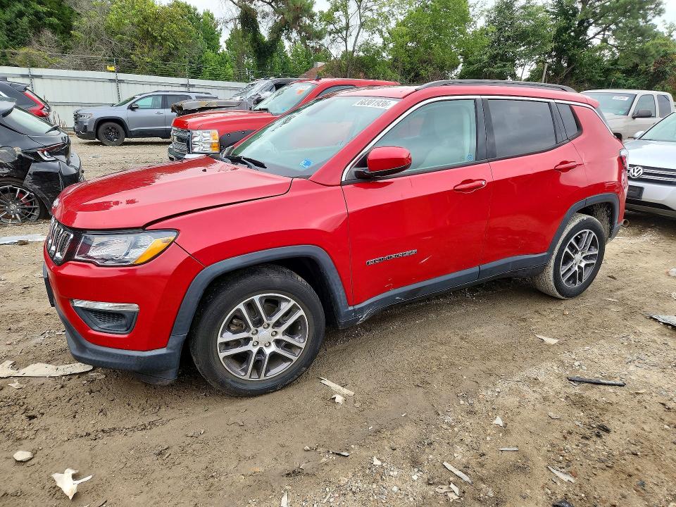 Продажа на аукционе авто 2019 Jeep Compass, vin: 3C4NJCBB0KT755903, номер лота: 60301936