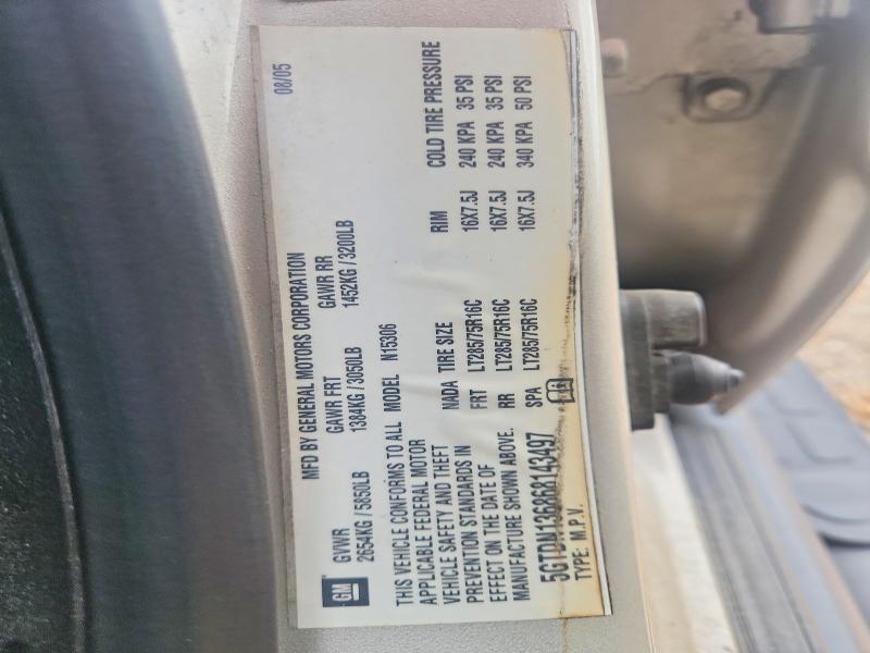 Продажа на аукционе авто 2006 Hummer H3, vin: 5GTDN136868143497, номер лота: 61050466
