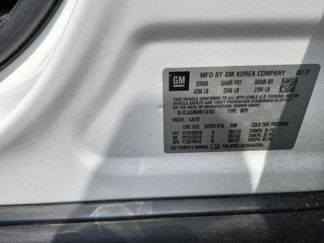 Продажа на аукционе авто 2017 Buick Encore, vin: KL4CJASB6HB174163, номер лота: 59642986
