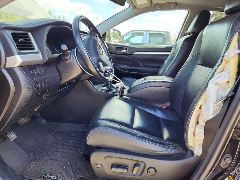 2018 Toyota Highlander მანქანა იყიდება აუქციონზე, vin: 5TDJZRFH9JS905993, აუქციონის ნომერი: 59403476