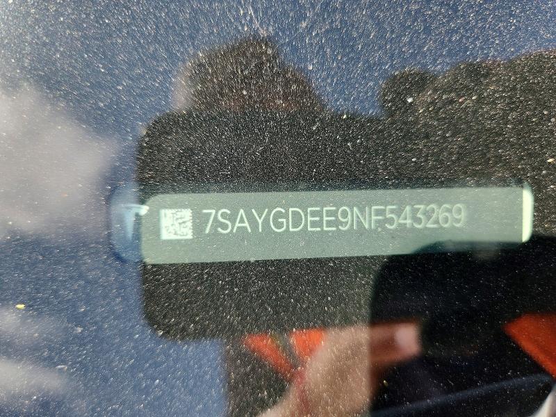 Продаж на аукціоні авто 2022 Tesla Model Y, vin: 7SAYGDEE9NF543269, номер лоту: 61365656