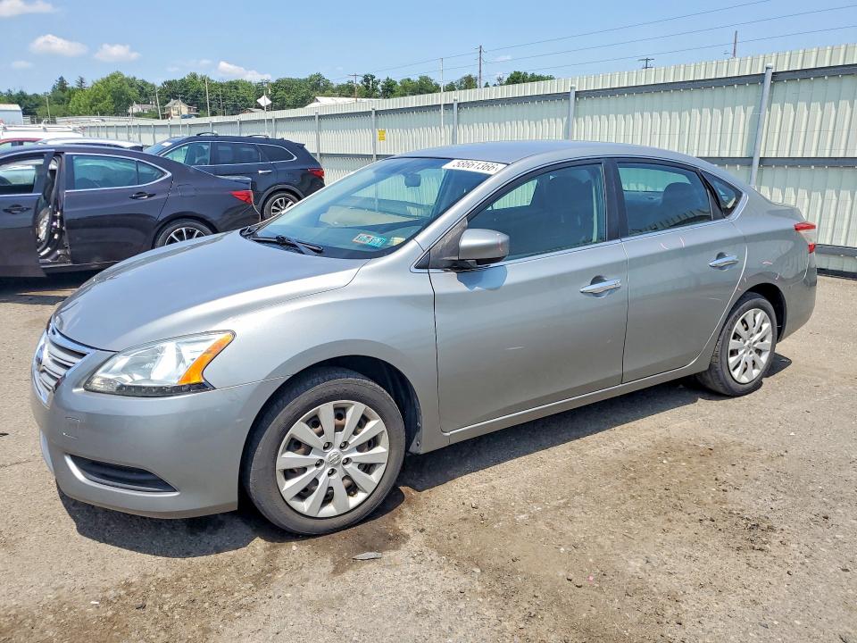 58661366 :رقم المزاد ، 3N1AB7APXEL635324 vin ، 2014 Nissan Sentra مزاد بيع