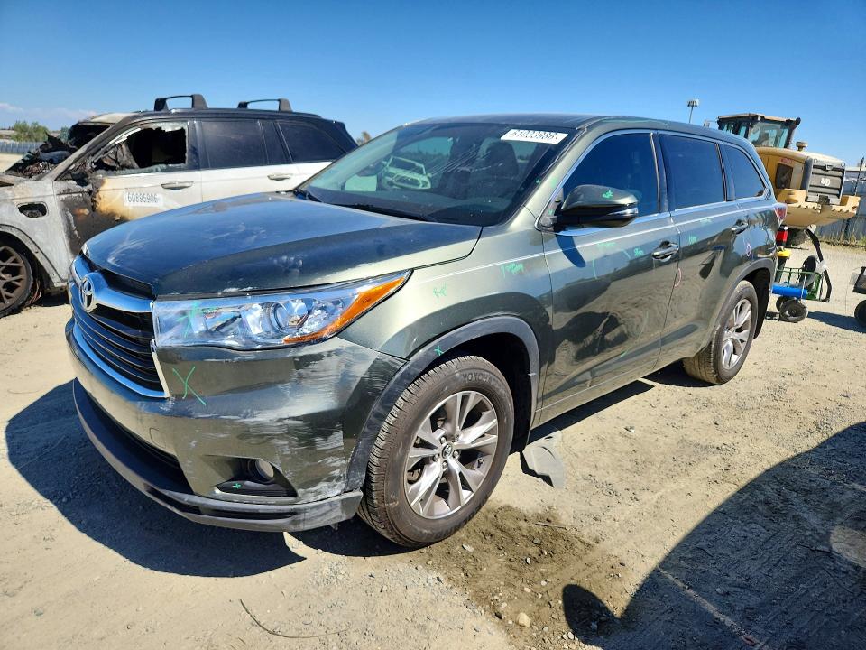 Продаж на аукціоні авто 2016 Toyota Highlander, vin: 5TDZKRFH1GS171236, номер лоту: 61033986