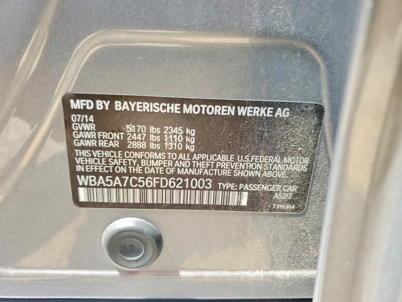 Aukcja sprzedaży 2015 Bmw 528, vin: WBA5A7C56FD621003, numer aukcji: 61297616