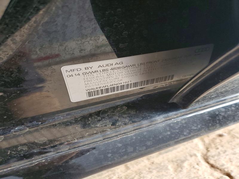 Продажа на аукционе авто 2014 Audi A4, vin: WAUHFAFL4EN041621, номер лота: 58383586