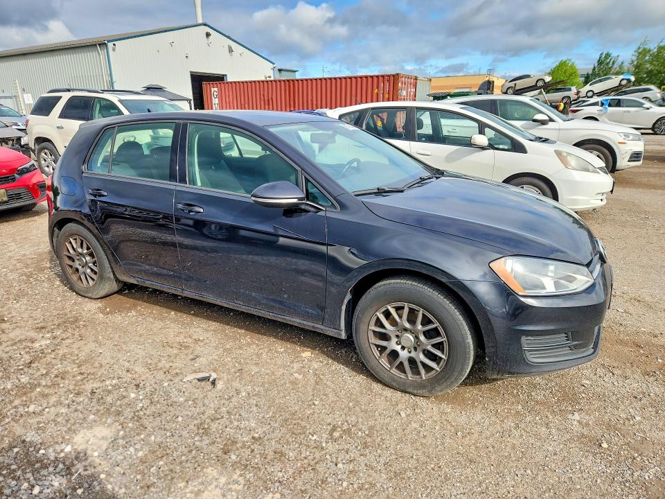 2015 Volkswagen Golf მანქანა იყიდება აუქციონზე, vin: 3VW217AU6FM078270, აუქციონის ნომერი: 61771406