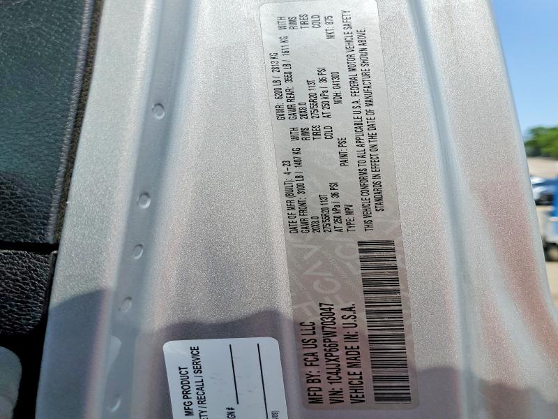Aukcja sprzedaży 2023 Jeep Wrangler, vin: 1C4JJXP66PW703047, numer aukcji: 61473896