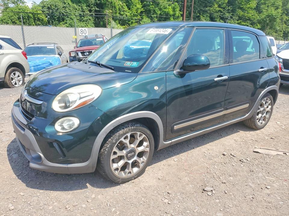 Продажа на аукционе авто 2014 Fiat 500l, vin: ZFBCFADH1EZ020264, номер лота: 61551246