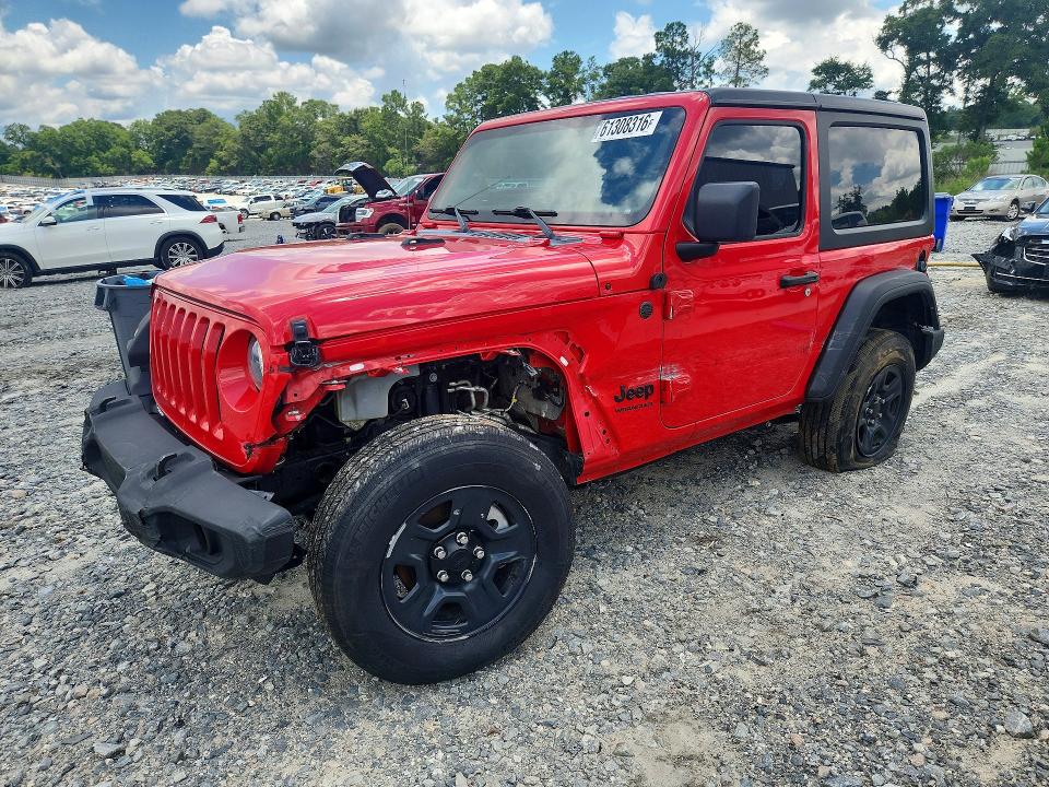 Продажа на аукционе авто 2022 Jeep Wrangler, vin: 1C4HJXAG7NW235035, номер лота: 61308316
