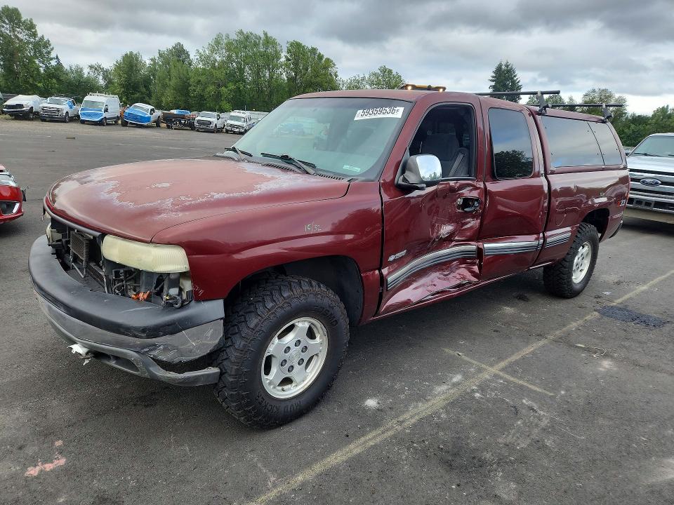 Auction sale of the 2001 Chevrolet Silverado, vin: 1GCEK19T31E157979, lot number: 59359536