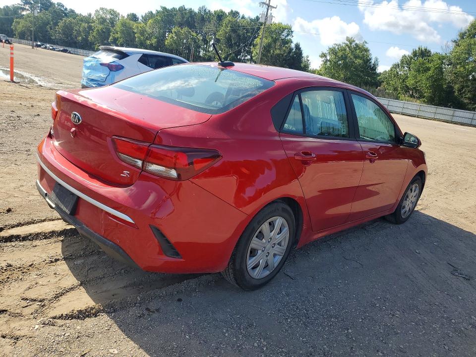 2021 Kia Rio მანქანა იყიდება აუქციონზე, vin: 3KPA24AD2ME384853, აუქციონის ნომერი: 60411306