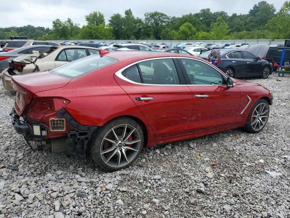60115086 :رقم المزاد ، KMTG74LEXMU074261 vin ، 2021 Genesis G70 مزاد بيع