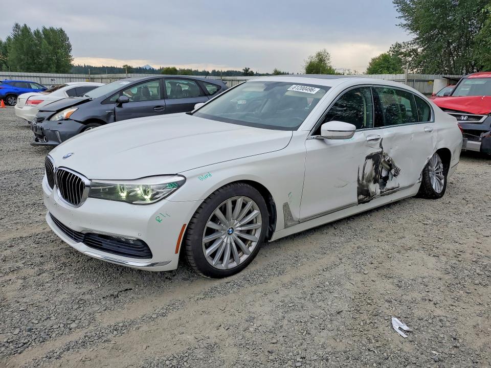 Продажа на аукционе авто 2016 Bmw 740, vin: WBA7E2C53GG504155, номер лота: 61200496