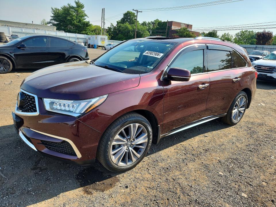 Продажа на аукционе авто 2017 Acura Mdx, vin: 5FRYD4H51HB043594, номер лота: 60982986