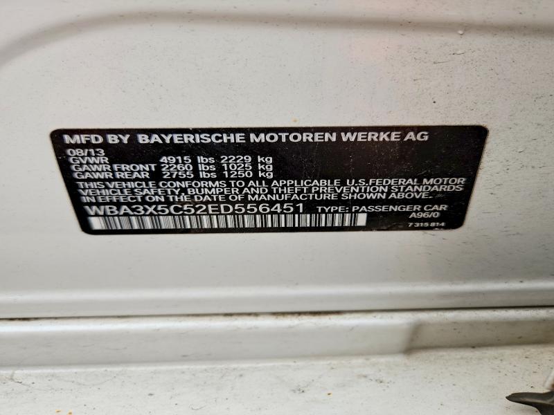 Aukcja sprzedaży 2014 Bmw 328, vin: WBA3X5C52ED556451, numer aukcji: 61746736