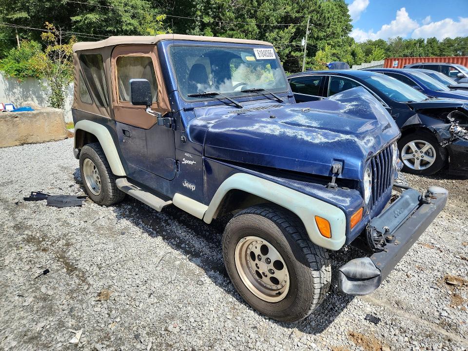 Aukcja sprzedaży 1997 Jeep Wrangler / Tj, vin: 1J4FY19S4VP433990, numer aukcji: 61848366