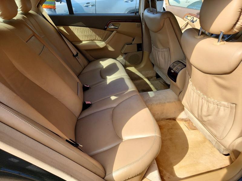 2001 Mercedes-benz S მანქანა იყიდება აუქციონზე, vin: WDBNG75J81A183234, აუქციონის ნომერი: 61988446