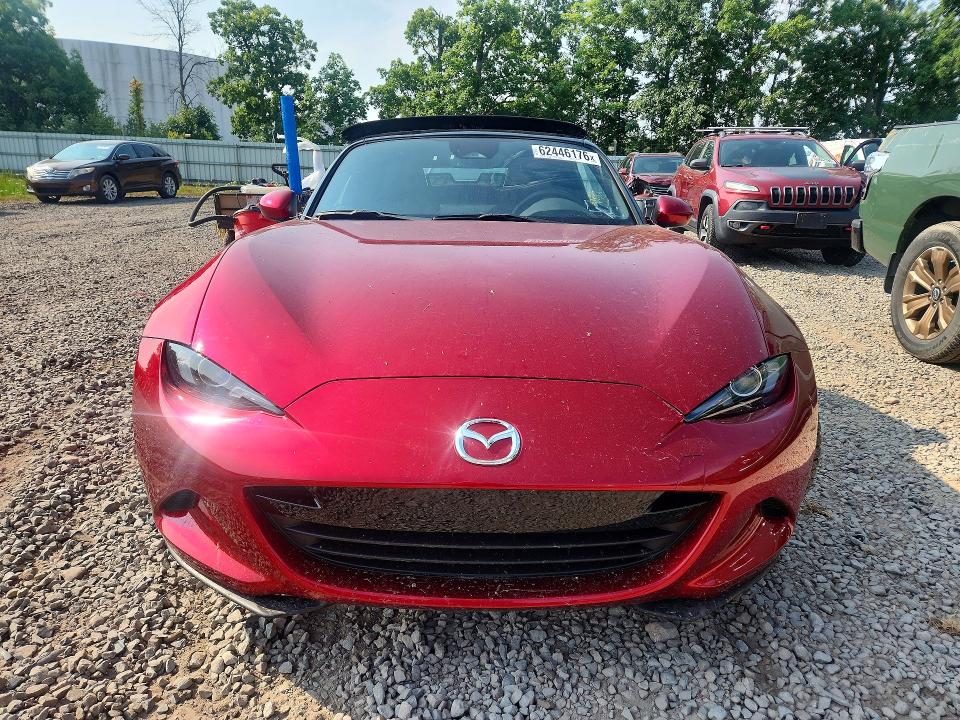 62446176 :رقم المزاد ، JM1NDAD73R0604730 vin ، 2024 Mazda Mx-5 Miata مزاد بيع
