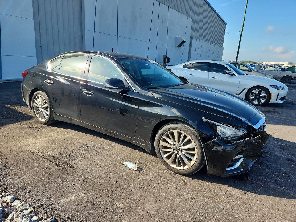 2021 Infiniti Q50 მანქანა იყიდება აუქციონზე, vin: JN1EV7BP7MM700903, აუქციონის ნომერი: 61511546