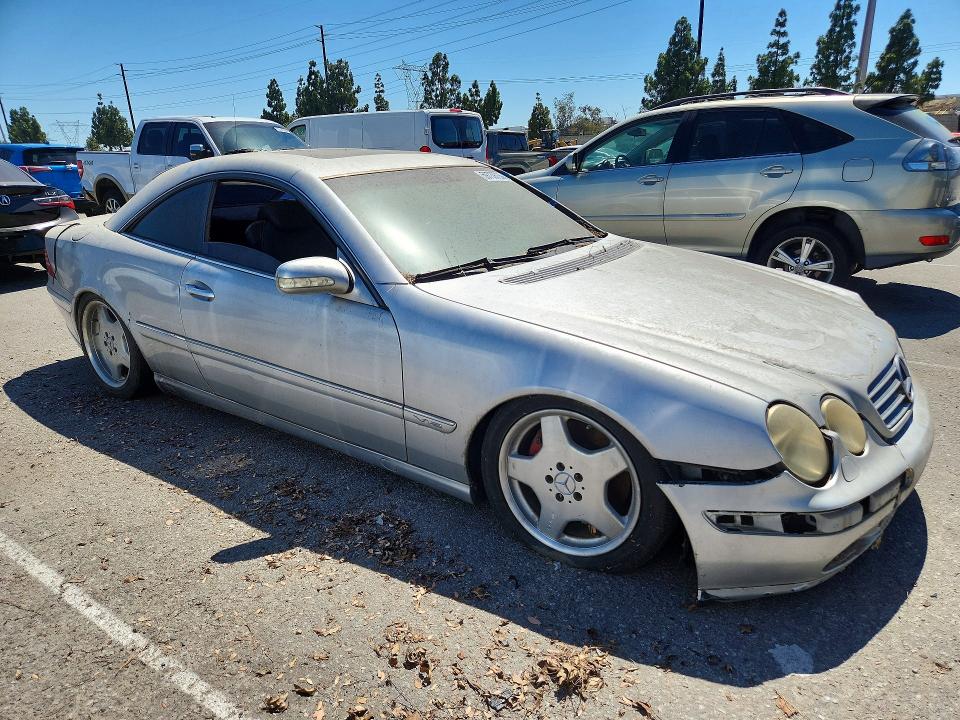 59739736 :رقم المزاد ، WDBPJ78J11A009706 vin ، 2001 Mercedes-benz Cl مزاد بيع