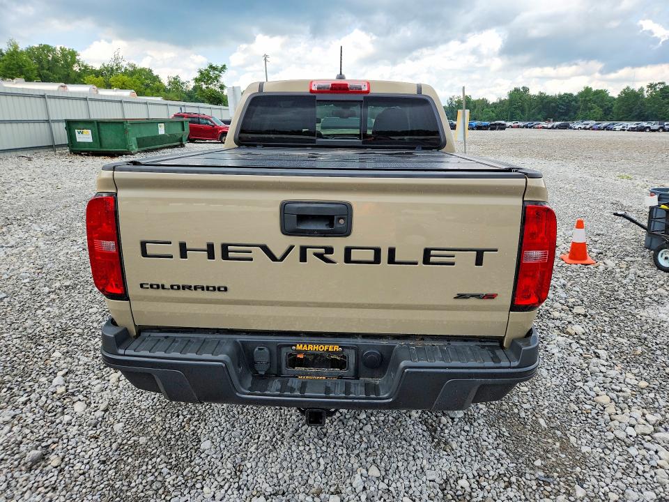 Продаж на аукціоні авто 2022 Chevrolet Colorado, vin: 1GCGTEEN5N1164790, номер лоту: 60187406