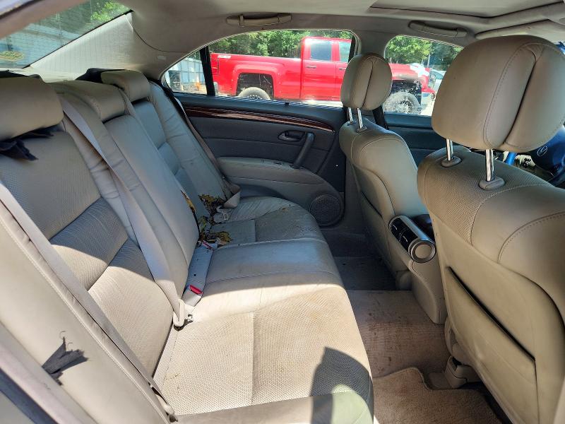 63124596 :رقم المزاد ، JH4KB16576C004953 vin ، 2006 Acura Rl مزاد بيع
