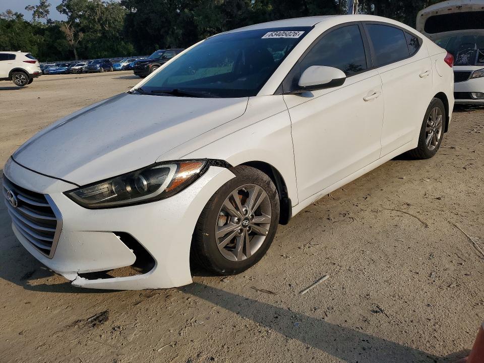 63405026 :رقم المزاد ، 5NPD84LF0JH341226 vin ، 2018 Hyundai Elantra مزاد بيع