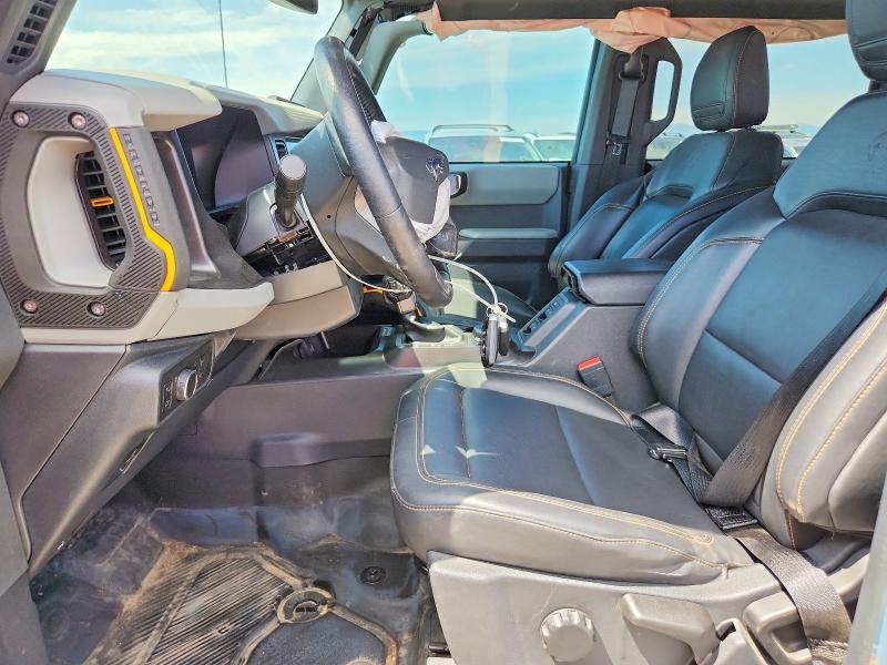 2022 Ford Bronco მანქანა იყიდება აუქციონზე, vin: 1FMEE5DH9NLB07800, აუქციონის ნომერი: 59349136