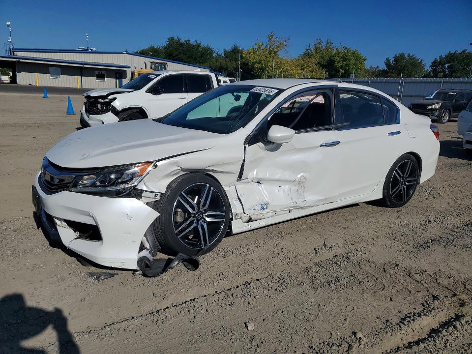 63425916 :رقم المزاد ، 1HGCR2F59HA189224 vin ، 2017 Honda Accord مزاد بيع