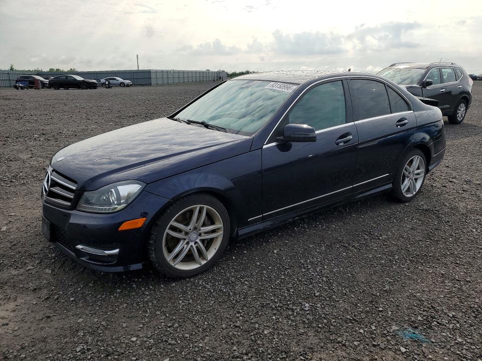 63150996 :رقم المزاد ، WDDGF8AB6EA939950 vin ، 2014 Mercedes-benz C مزاد بيع