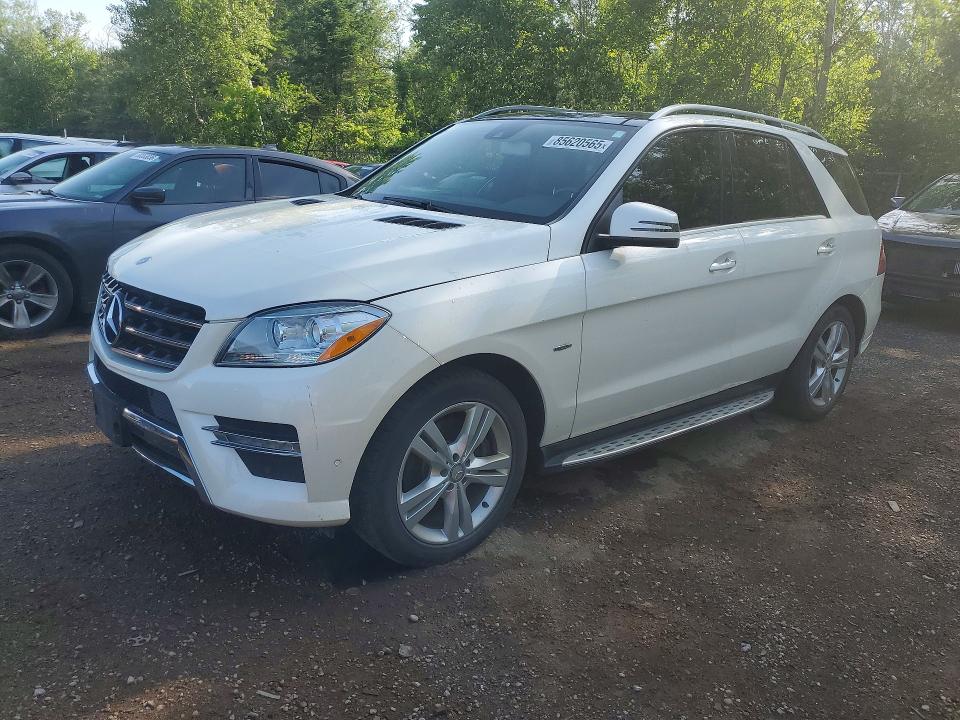 2012 Mercedes-benz Ml მანქანა იყიდება აუქციონზე, vin: 4JGDA2EBXCA030654, აუქციონის ნომერი: 85620565