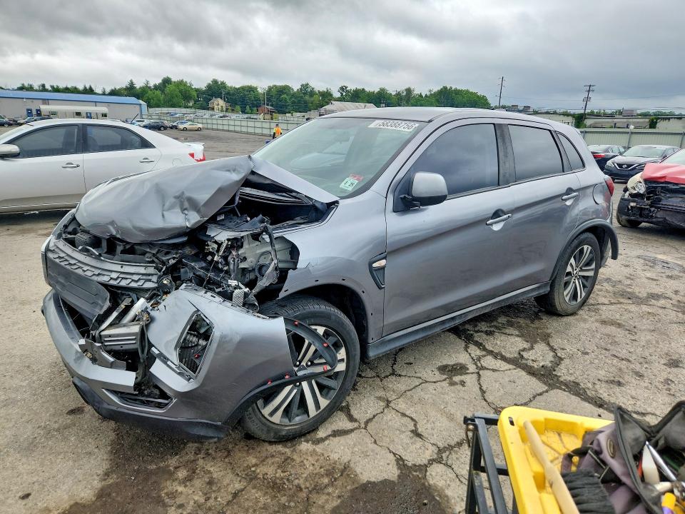 2020 Mitsubishi Outlander Sport მანქანა იყიდება აუქციონზე, vin: JA4AR3AU2LU006886, აუქციონის ნომერი: 58388756