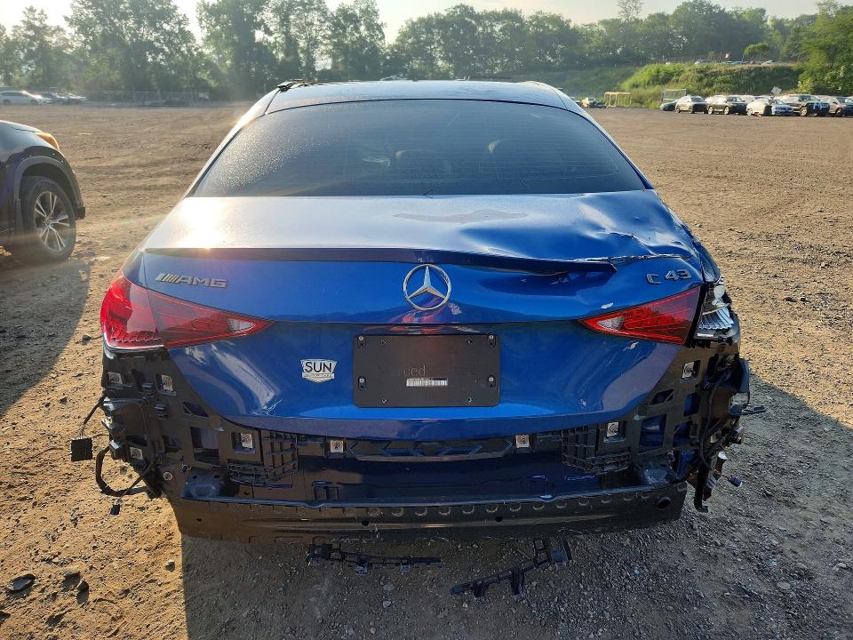61551936 :رقم المزاد ، W1KAF8HBXPR108032 vin ، 2023 Mercedes-benz C مزاد بيع