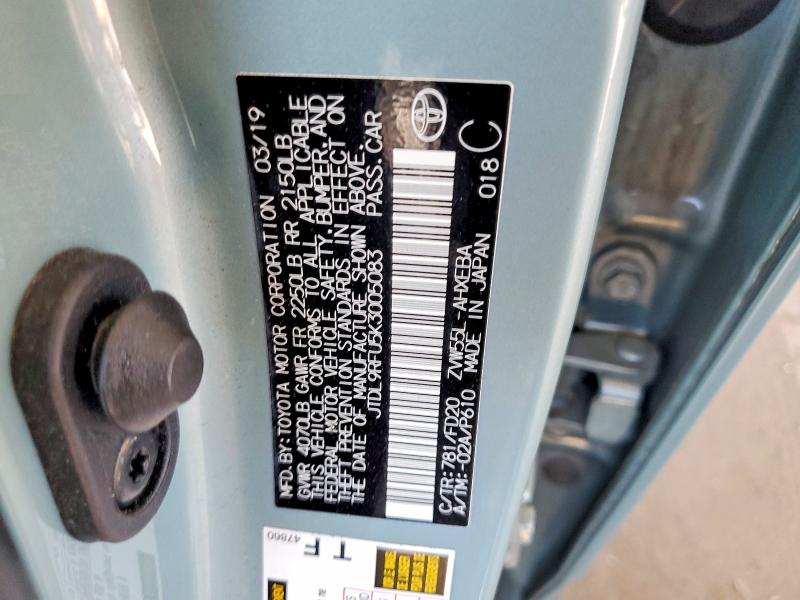 Продажа на аукционе авто 2019 Toyota Prius, vin: JTDL9RFU5K3005083, номер лота: 61445016