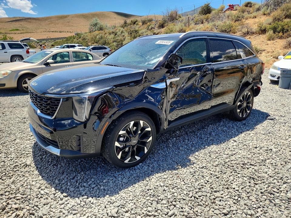 2025 Kia Sorento მანქანა იყიდება აუქციონზე, vin: 5XYRHDJF2SG346705, აუქციონის ნომერი: 59904906
