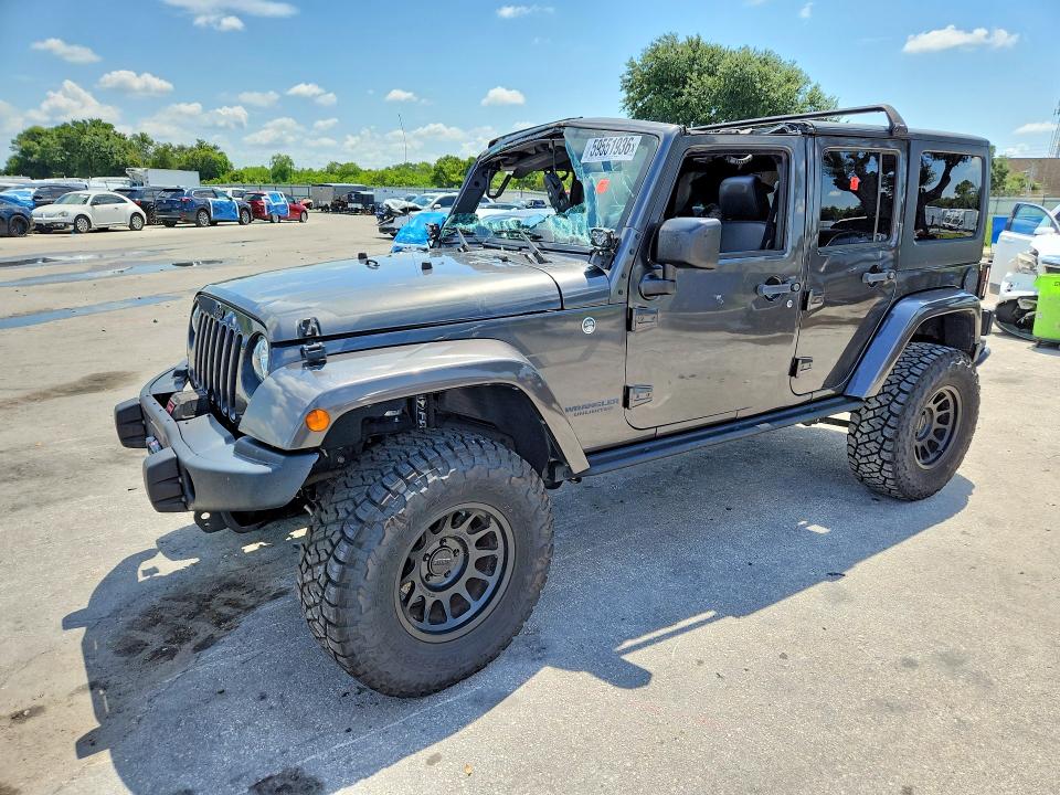 63613676 :رقم المزاد ، 1C4BJWEG9HL652561 vin ، 2017 Jeep Wrangler Unlimited مزاد بيع