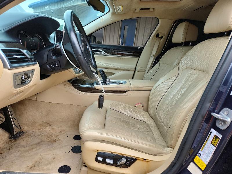 58046446 :رقم المزاد ، WBA7F0C51GGL99651 vin ، 2016 Bmw 750 مزاد بيع