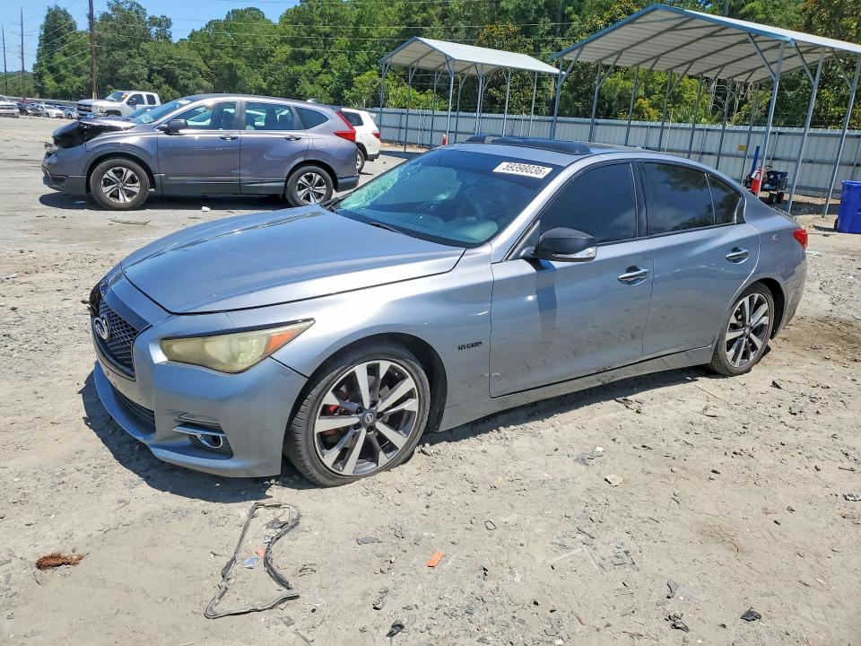Продаж на аукціоні авто 2014 Infiniti Q50 Hybrid, vin: JN1AV7AP6EM690429, номер лоту: 59398036
