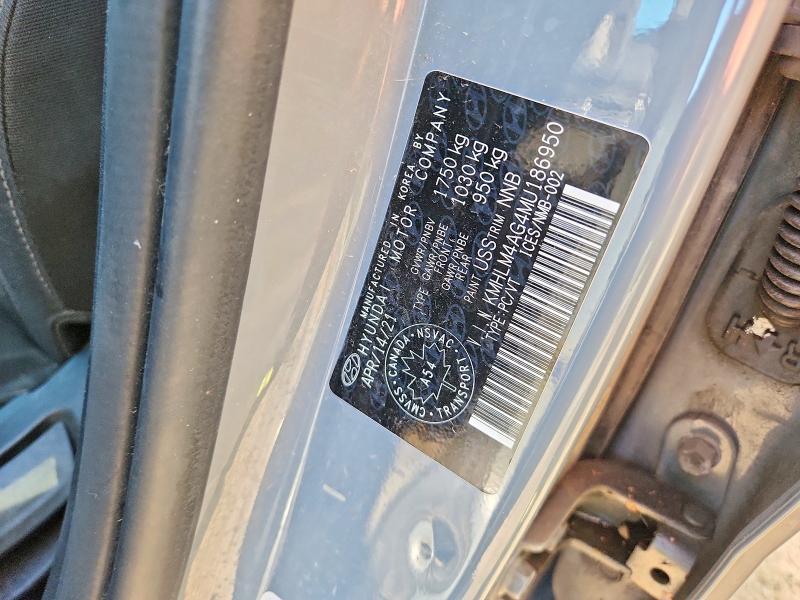 Aukcja sprzedaży 2021 Hyundai Elantra, vin: KMHLM4AG4MU186950, numer aukcji: 59053476