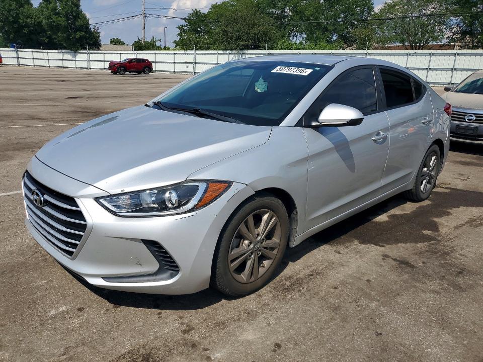Продаж на аукціоні авто 2017 Hyundai Elantra, vin: 5NPD84LF7HH191626, номер лоту: 59797396