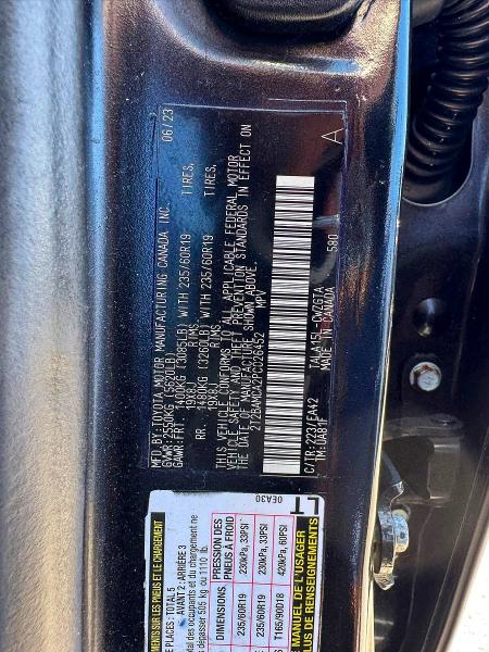 2023 Lexus Rx 350 მანქანა იყიდება აუქციონზე, vin: 2T2BAMCA2PC026452, აუქციონის ნომერი: 62302736