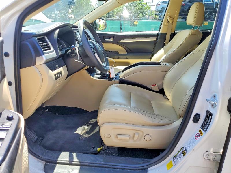 Продажа на аукционе авто 2016 Toyota Highlander, vin: 5TDJKRFH2GS267258, номер лота: 59330336
