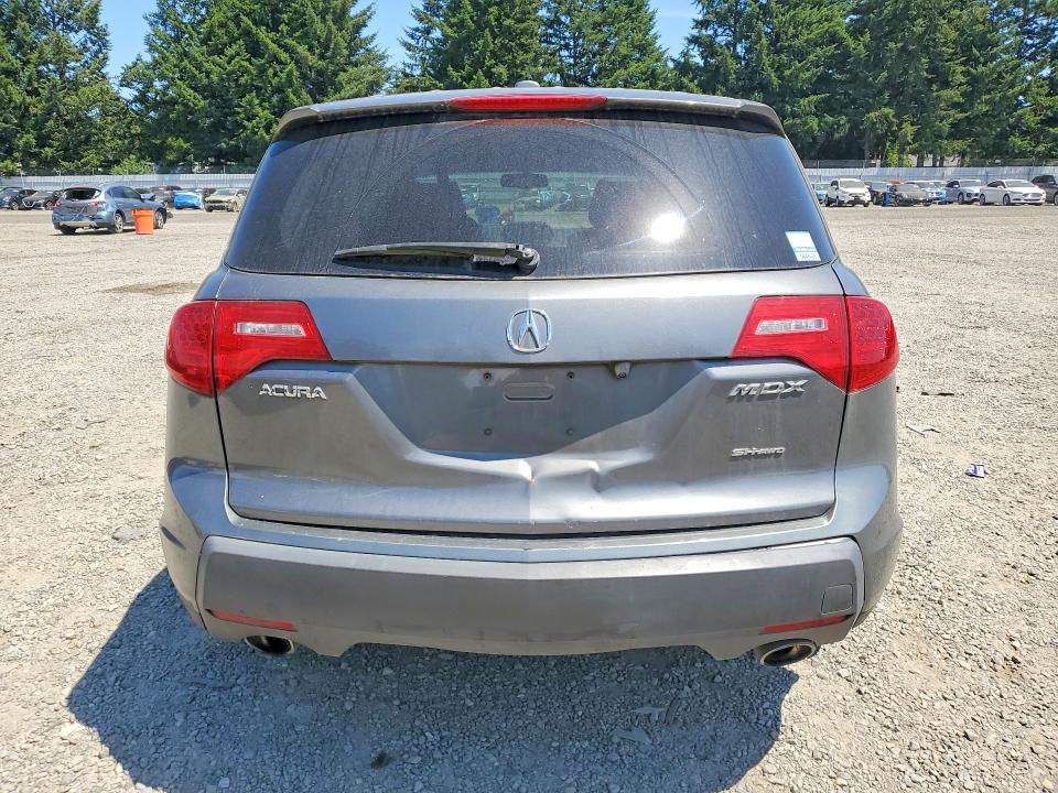 60089376 :رقم المزاد ، 2HNYD283X8H516224 vin ، 2008 Acura Mdx مزاد بيع